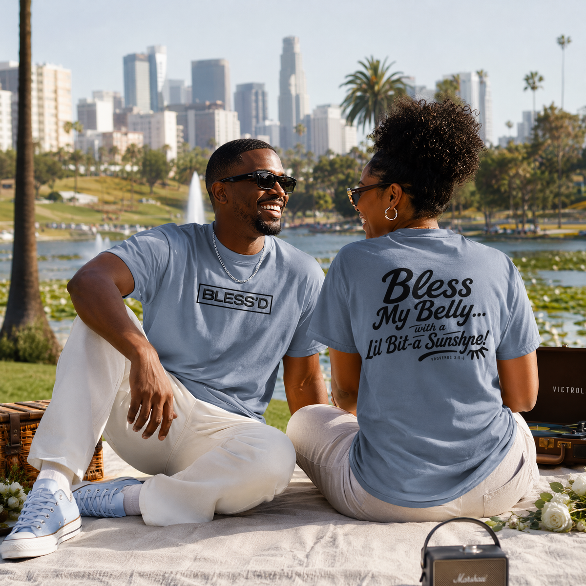 BLESS'D W/ A LIL BIT-A SUNSHYNE | Black Outs