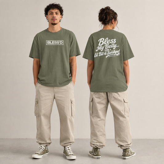 BLESS'D W/ A LIL BIT-A SUNSHYNE | Chalk Lines