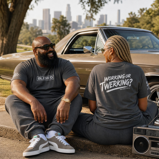 BLESS'D WORKING OR TWERKING | Chalk Lines